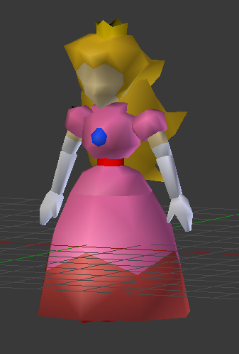 File:SM64 Early Peach Model.png