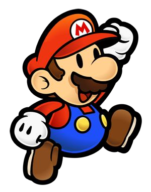 File:SPM Mario Jumping Artwork.png