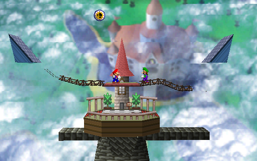 Château de Peach, Wiki Mario