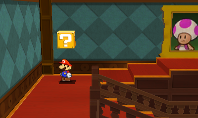 Second ? Block in The Enigmansion of Paper Mario: Sticker Star.