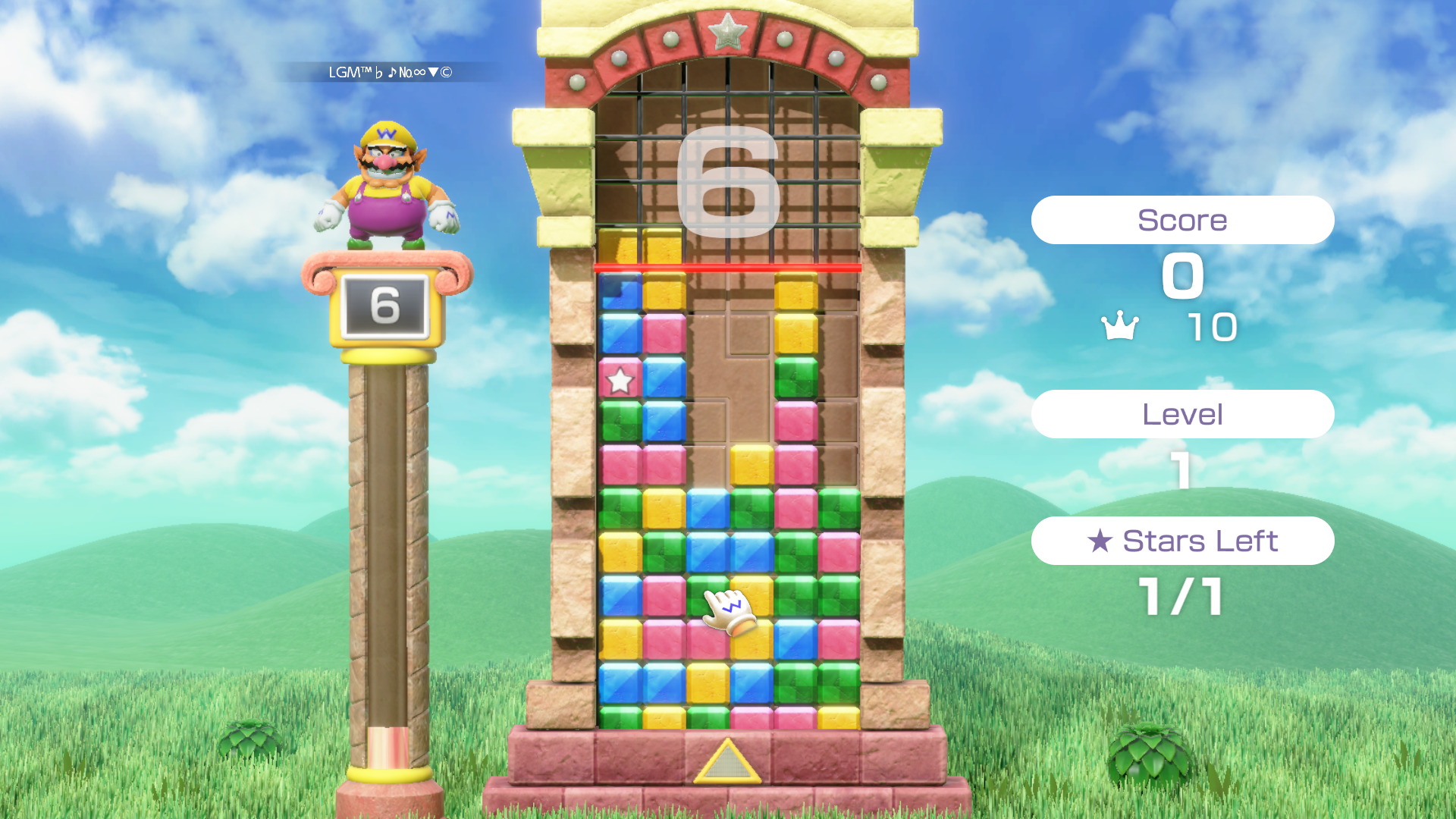 Block Star Connect five or more blocks to remove them! If your timer reaches zero, it's game over. Remove ↑ and ↓ blocks to pester your rival.
