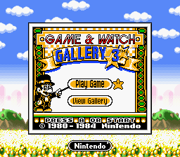 Game & Watch Gallery 3 (spring plains variant)