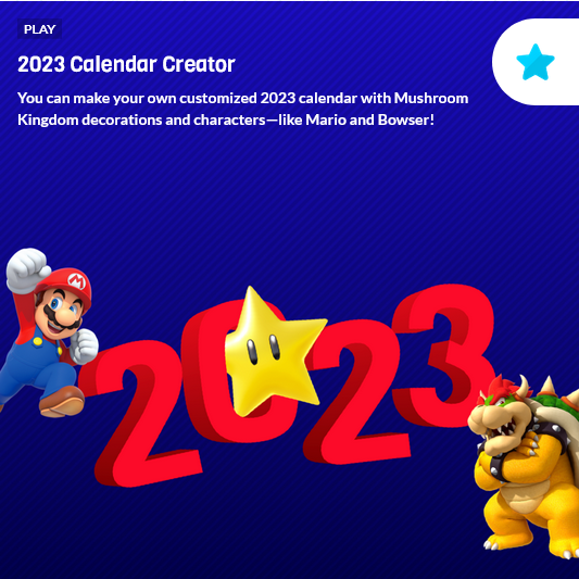 File:PN Mushroom Kingdom Calendar Creator 2023 thumb2text.png
