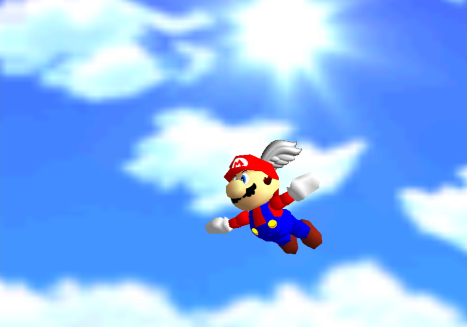 File:SM3DAS SM64 Flying.png - Super Mario Wiki, the Mario encyclopedia