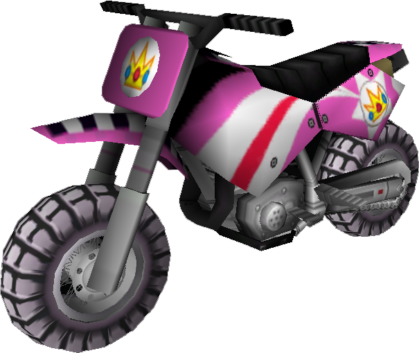 FileStandard Bike M (Peach) Model.png Super Mario Wiki, the Mario