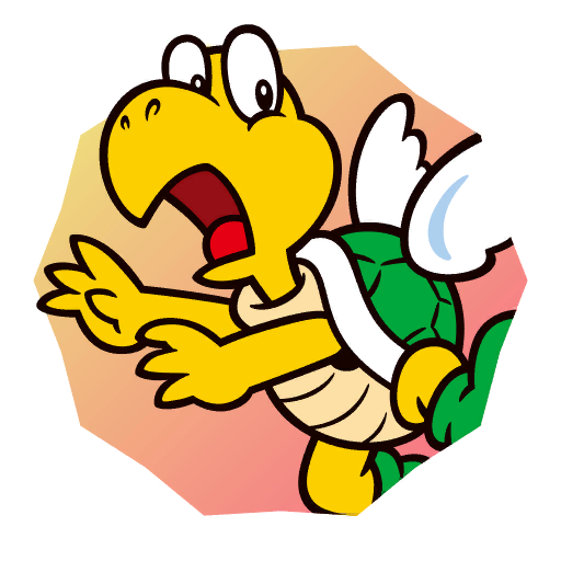 File:Sticker Koopa Paratroopa (green) - Mario Party Superstars.png