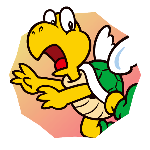 File Sticker Koopa Paratroopa green Mario Party Superstars png 