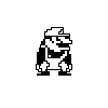 A stamp from Super Mario Maker