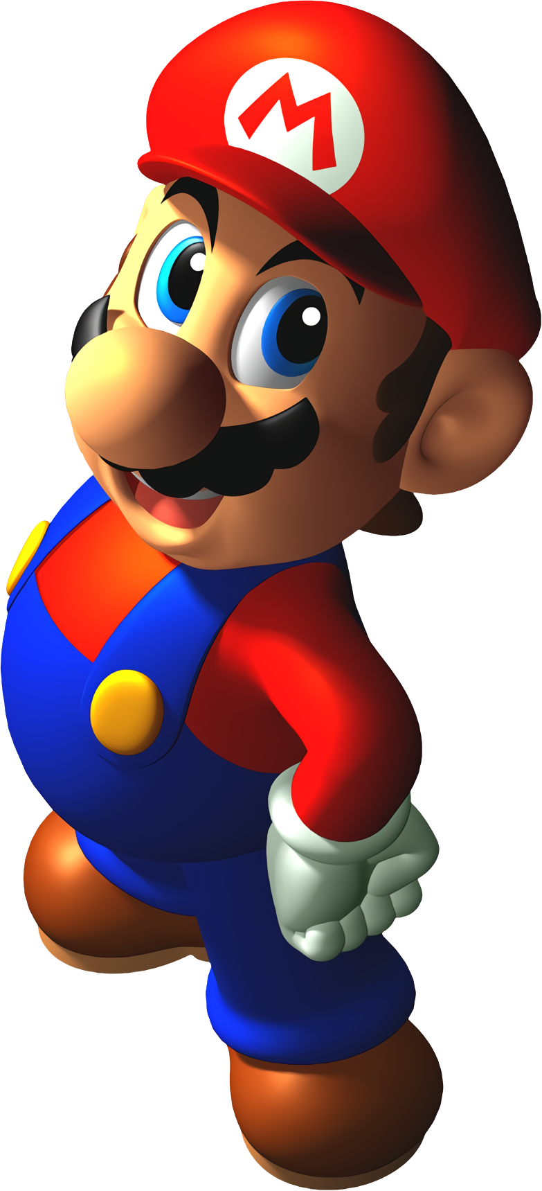 File:Mario Smiling SM64 Artworkpng   Super Mario Wiki, The Mario