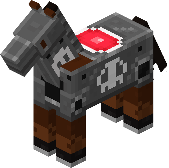 File:Minecraft Mario Mash-Up Horse Brown Iron Render.png
