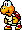 Sprite of a Red Koopa Troopa, from Super Mario World 2: Yoshi's Island.