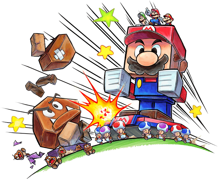 Mario (Mario & Luigi series), Paper Mario Wiki