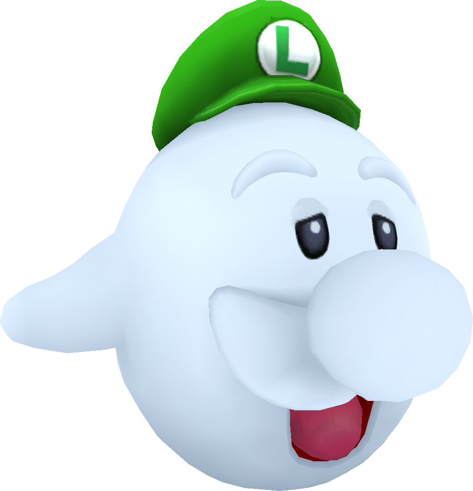 File:SMG Asset Model Boo Luigi.png - Super Mario Wiki, the Mario ...