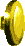 Sprite of a cymbal in Yoshi Topsy-Turvy