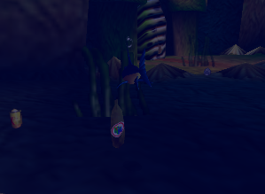 A Golden Banana for Lanky Kong in Gloomy Galleon.