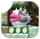 File:NSMBU Porcupuffer Falls Level Preview Sprite.png