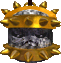 Sprite of a spiked stone in Yoshi's Story
