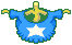A blue star shirt, which is a result in Splart mini-game in Mario & Luigi: Superstar Saga.