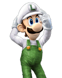 Fire Luigi CSP, from Super Smash Bros. Brawl.