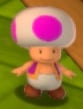 Screenshot of a Purple Toad in Super Mario 3D World