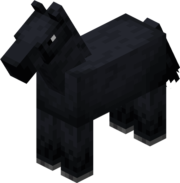 File:Minecraft Horse Black.png