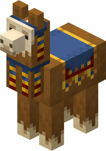 File:Minecraft Llama Brown Trader.png