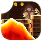 File:NSMBU Iggy's Volcanic Castle Level Preview Sprite.png