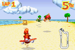 Screenshot of a letter in Diddy Kong Pilot's 2003 build