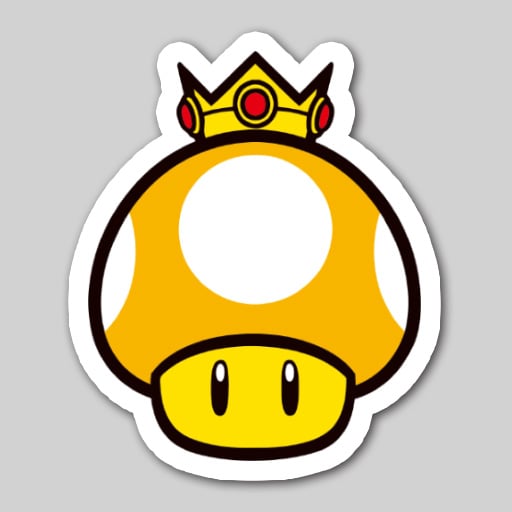 File:Golden Mushroom MK8 badge midres.jpg