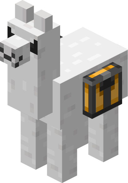 File:Minecraft Mario Mash-Up Llama White Chest Render.png