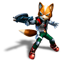 A sticker of Fox