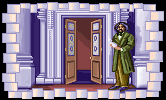 Frederick Douglass in the PC release of Mario's Time Machine