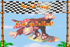 File:DKC2 GBA Funky's Flights Game Over.png