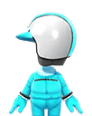 Light Blue Mii Racing Suit