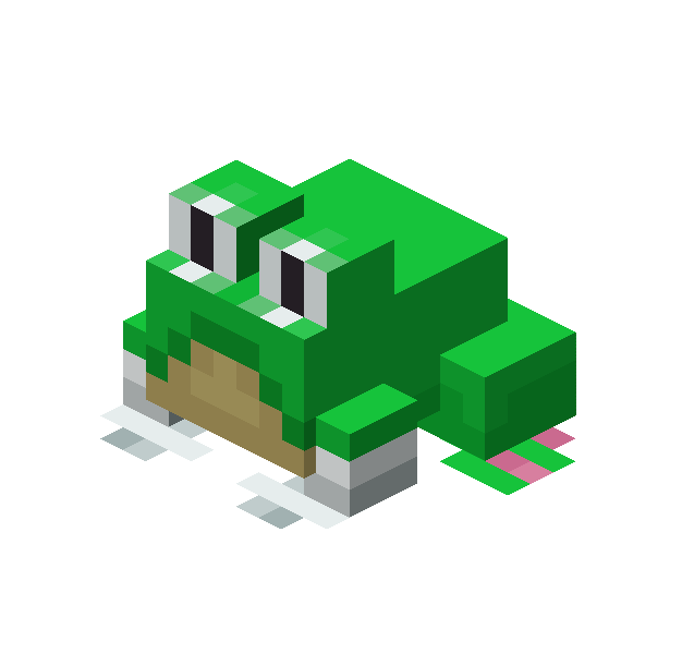 File:Minecraft Mario Mash-Up Temperate Frog Jumping Render.gif