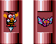 Sprites of tubes from Wario Land 4
