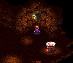 Fourth Treasure in Forest Maze of Super Mario RPG: Legend of the Seven Stars.