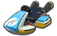 Light Blue Mii's Standard Kart