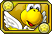 Sprite of Big Yellow Koopa Paratroopa's card, from Puzzle & Dragons: Super Mario Bros. Edition.