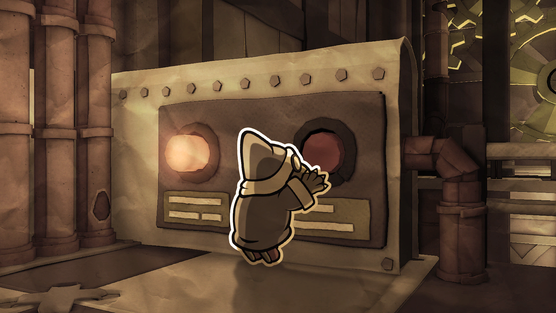 One of Kamek's flashbacks