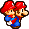 Mario picking up Baby Mario from Mario & Luigi: Partners in Time