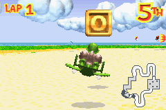 Screenshot of a letter in Diddy Kong Pilot's 2003 build