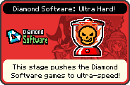 Diamond Software Ultra Hard! portrait from WarioWare: D.I.Y.