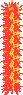 Sprite of a lava fall in Yoshi's Story
