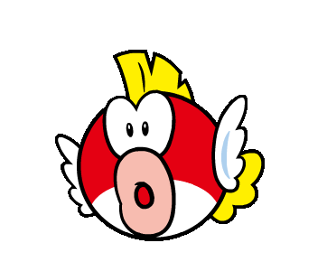 File:Surprised Cheep-Cheep (eng) - Super Mario Sticker.gif