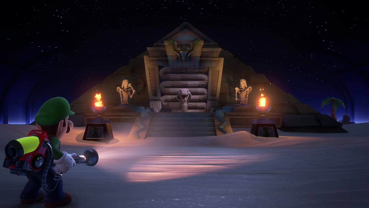 The Tomb Suites, the tenth floor of The Last Resort in Luigi's Mansion 3.