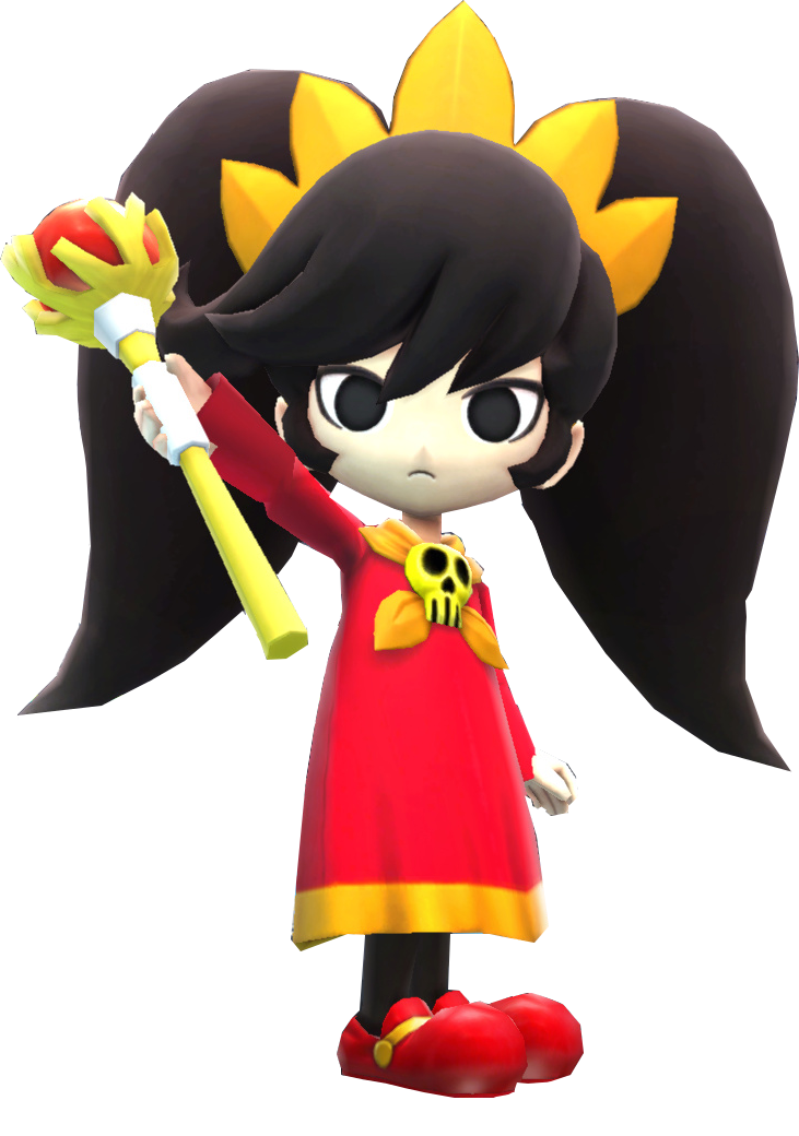 Ashley as she appears in Super Smash Bros. for Wii U and Nintendo 3DS