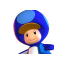 Blue Penguin Toad's CSP icon from Mario Sports Superstars