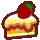 Sprite of Cake from Paper Mario: The Thousand-Year Door