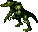 Sprite of a Kritter from Donkey Kong Land on the Super Game Boy, as it appears in Jungle Jaunt